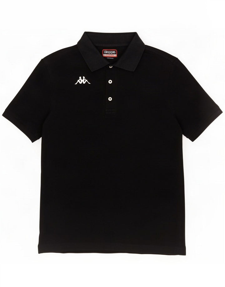 Kappa muška polo majica Medium Black Cotton