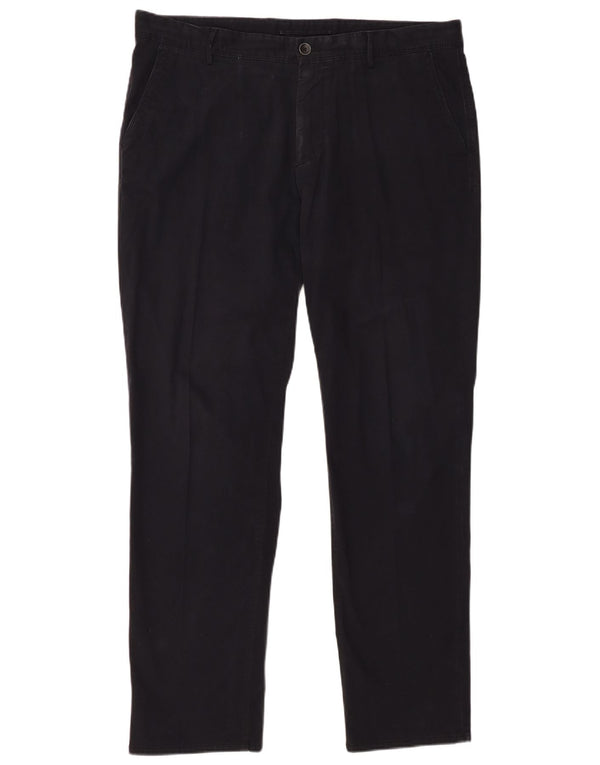 MASSIMO DUTTI Muške chino hlače regularnog kroja EU 44 Large W34 L31 crne