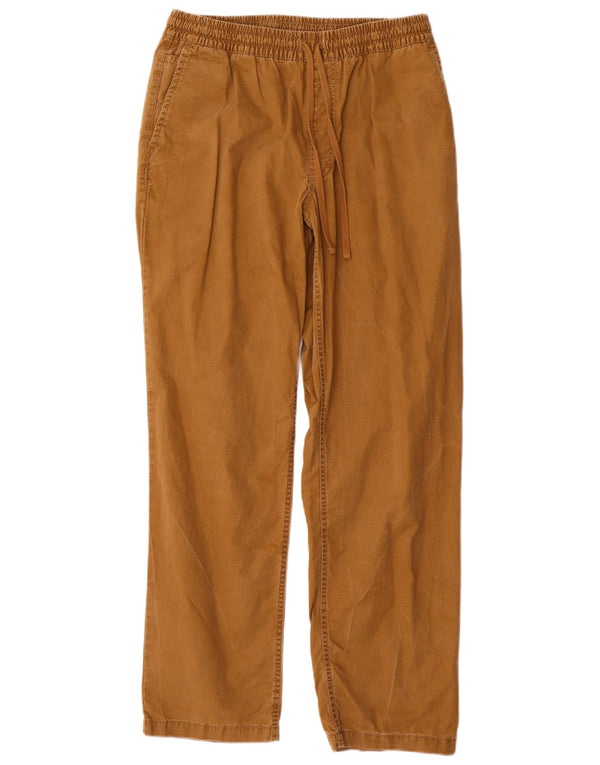 Vans Mens Straight Chino Trousers Small W29 L30 Brown Cotton