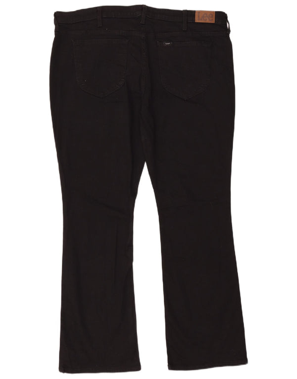 Lee Ženske traperice srednjeg kroja srednjeg rasta US 22 3XL W44 L31 crne