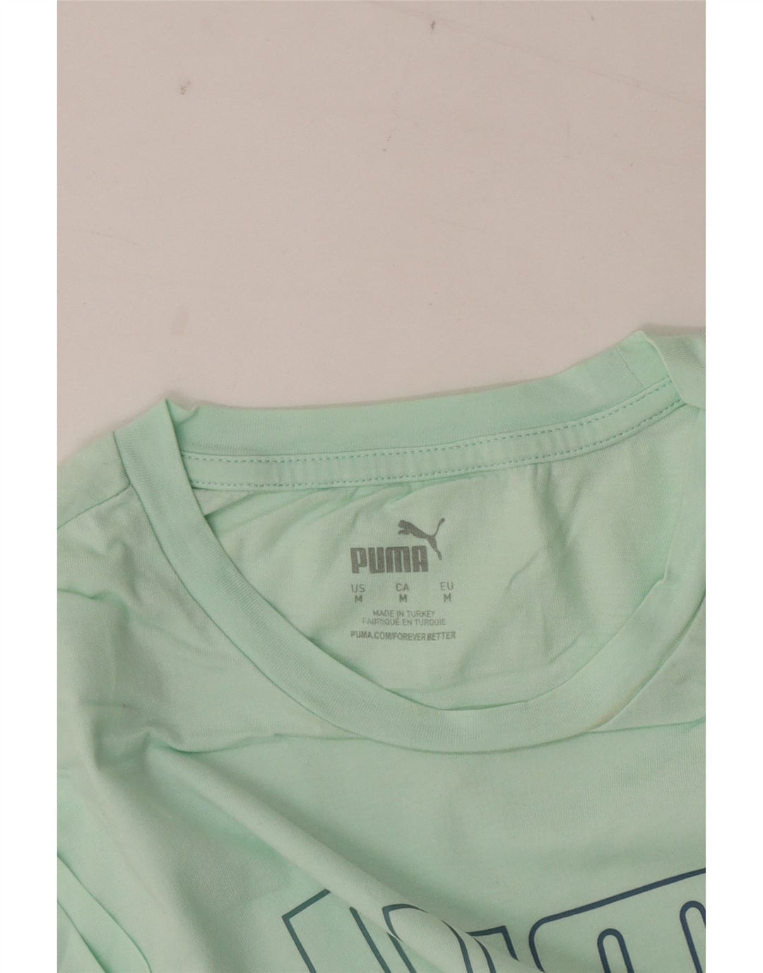 Puma ženska majica kratkih rukava s grafičkim motivima UK 14 srednje zelena