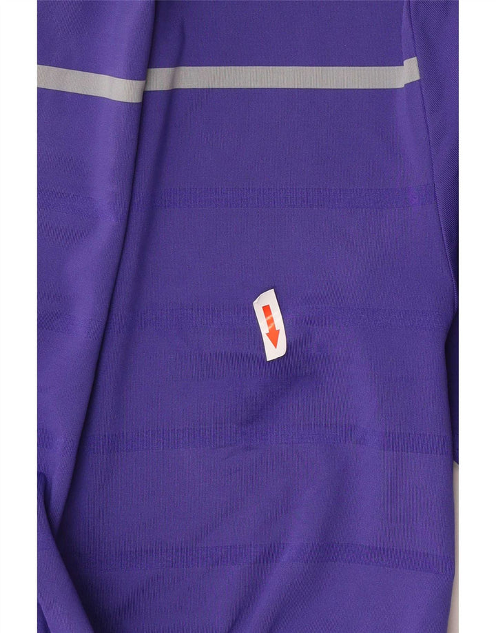 Under Armour muška polo majica od poliestera male ljubičaste pruge