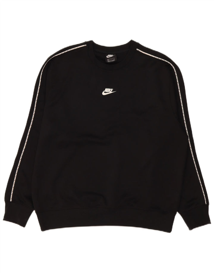 Veliki crni poliesterski džemper Nike Graphic Sweatshirt