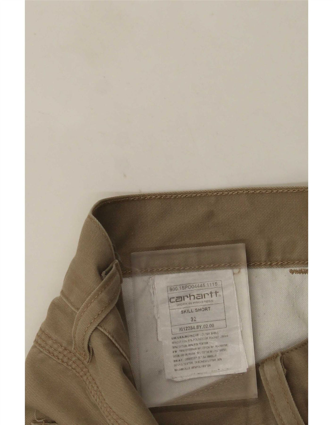 Carhartt muške ležerne kratke hlače W32 srednje bež pamuk