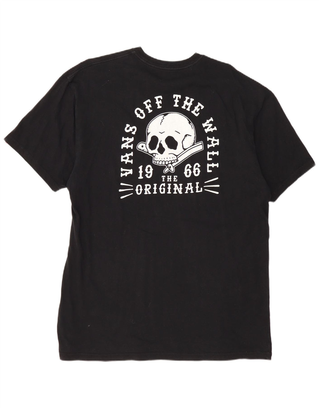 VANS muška majica kratkih rukava klasičnog kroja XL, crni pamuk