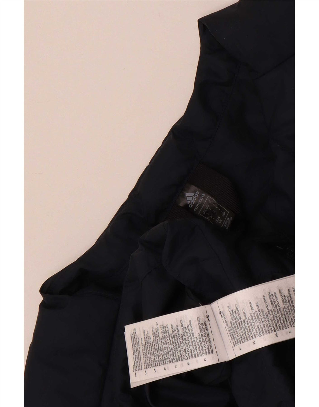 Adidas muška podstavljena jakna UK 40 Large tamnoplavi poliester