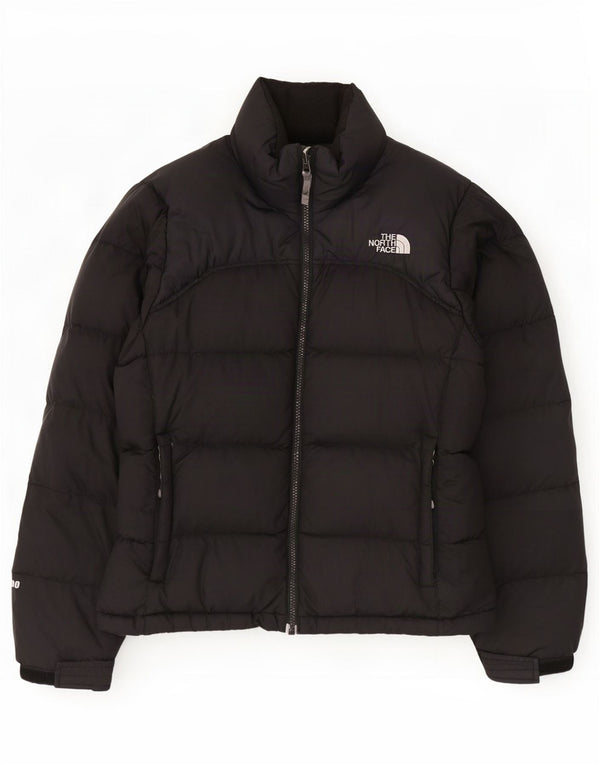 The North Face ženska velika podstavljena jakna UK 10 Mala crna najlonska