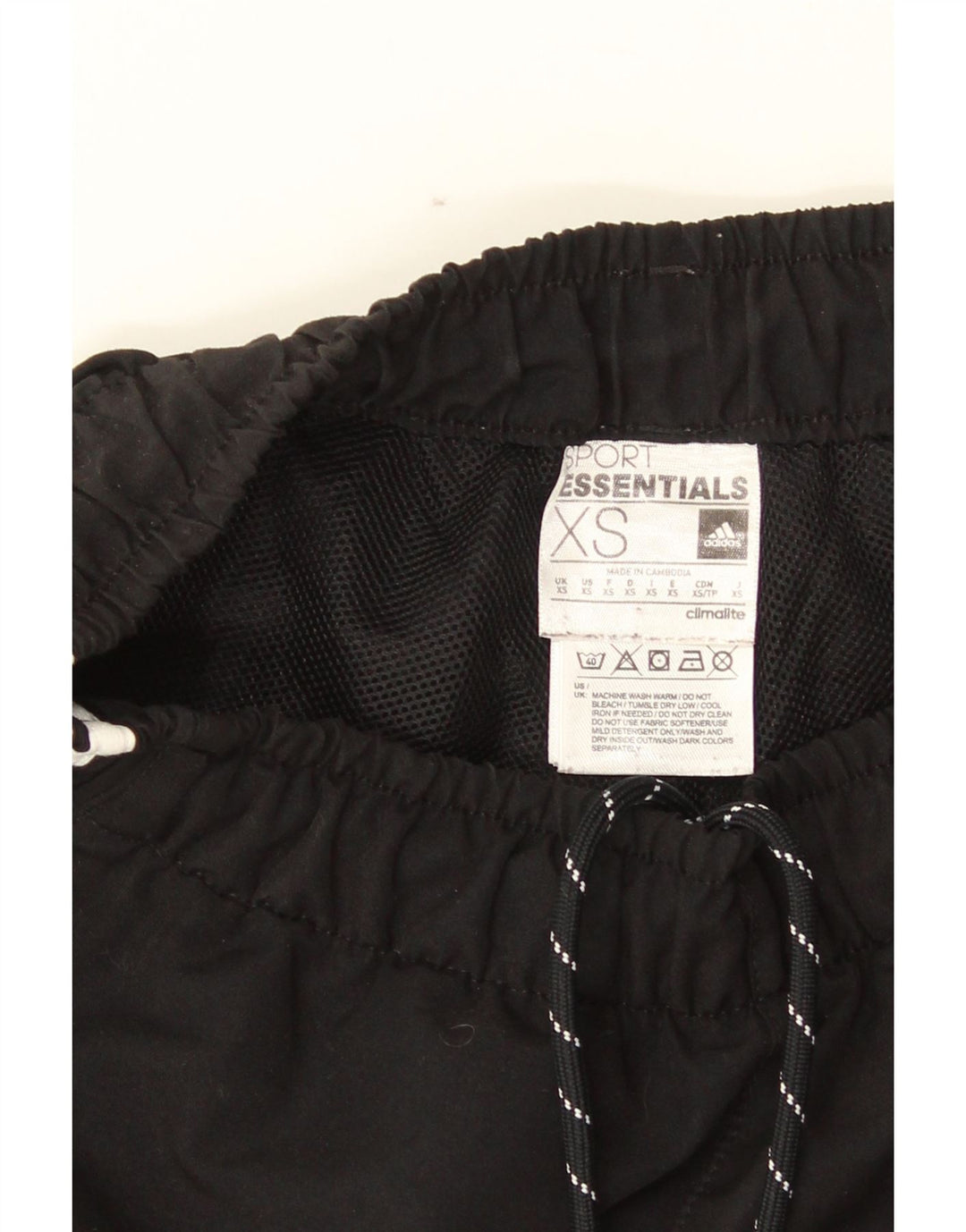 Adidas muške sportske kratke hlače Climalite XS crni poliester