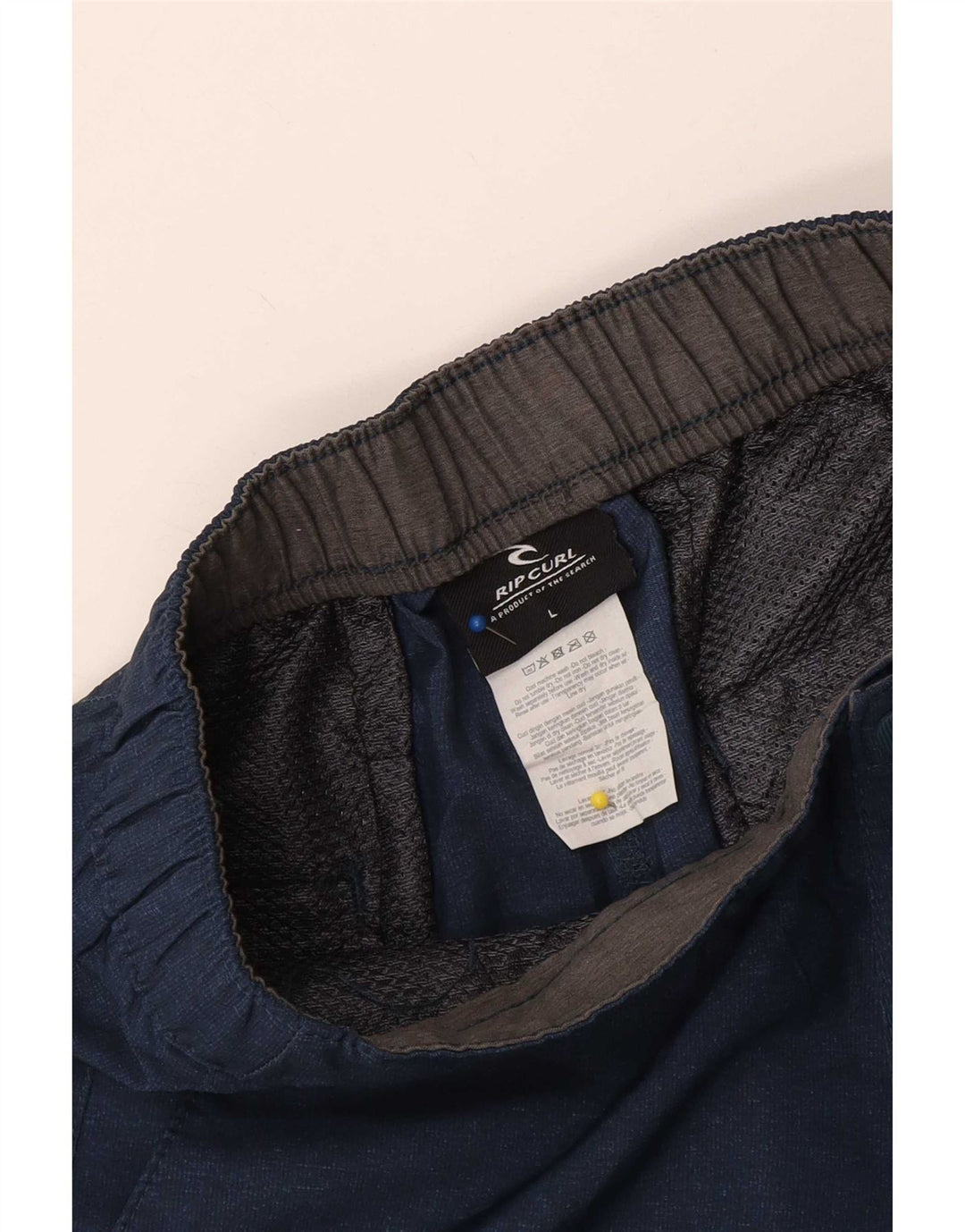 Rip Curl kratke chino hlače za dječake 13-14 godina, velike W28 tamnoplavi poliester