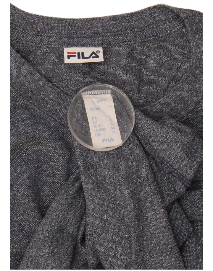 Fila Muška majica kratkih rukava Velika tamnoplava pamuk