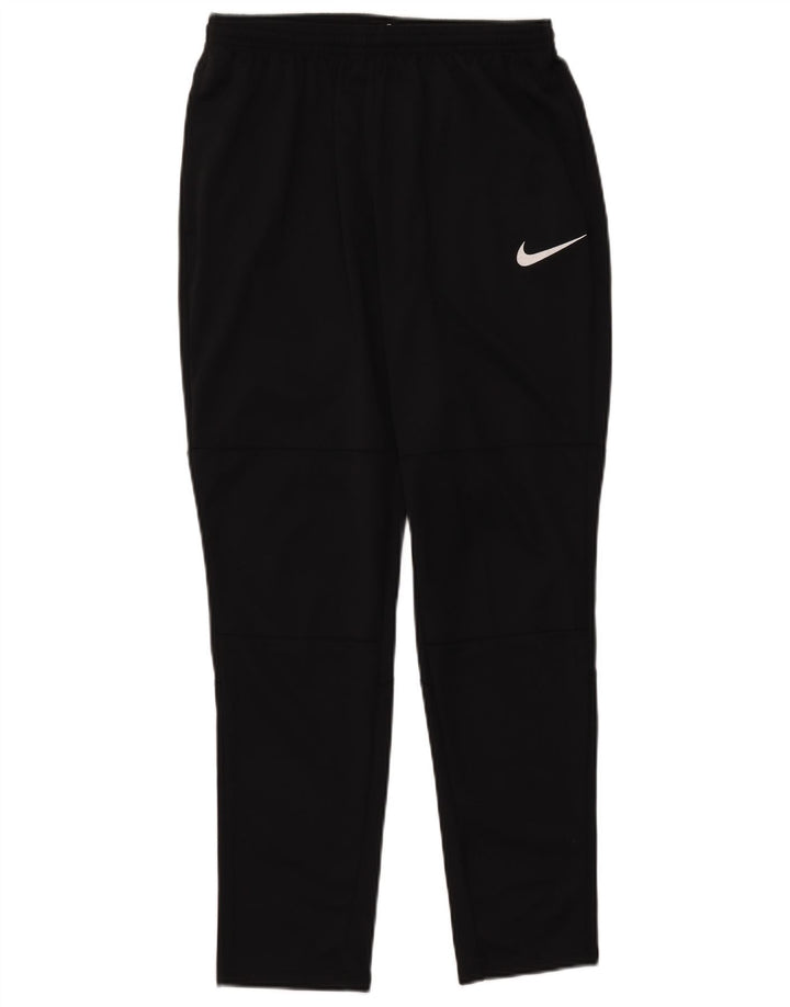 Nike muške Dri Fit hlače za trenirku srednje crne boje od poliestera