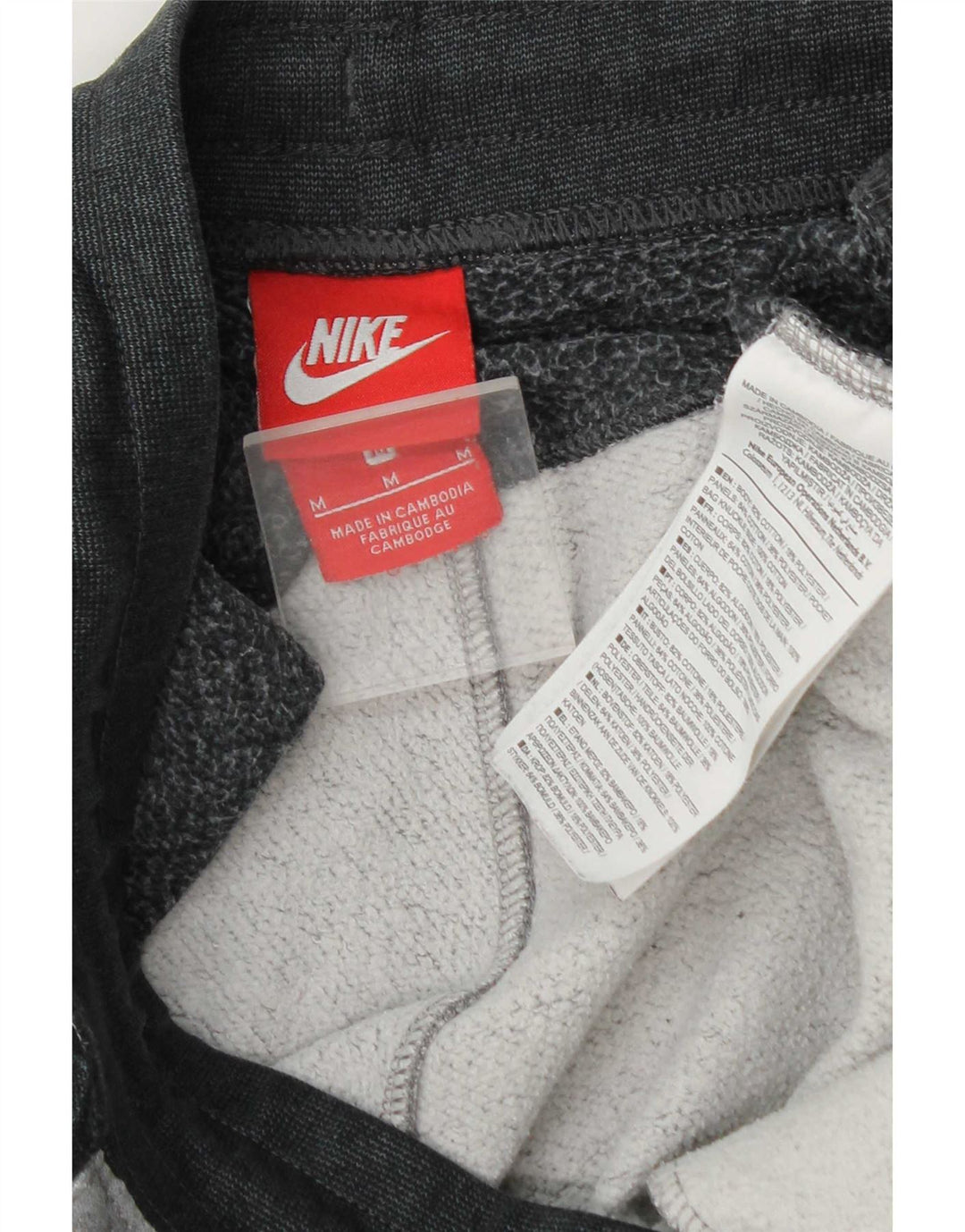 Nike muške trenirke Hlače Joggers srednje sive boje, pamuk