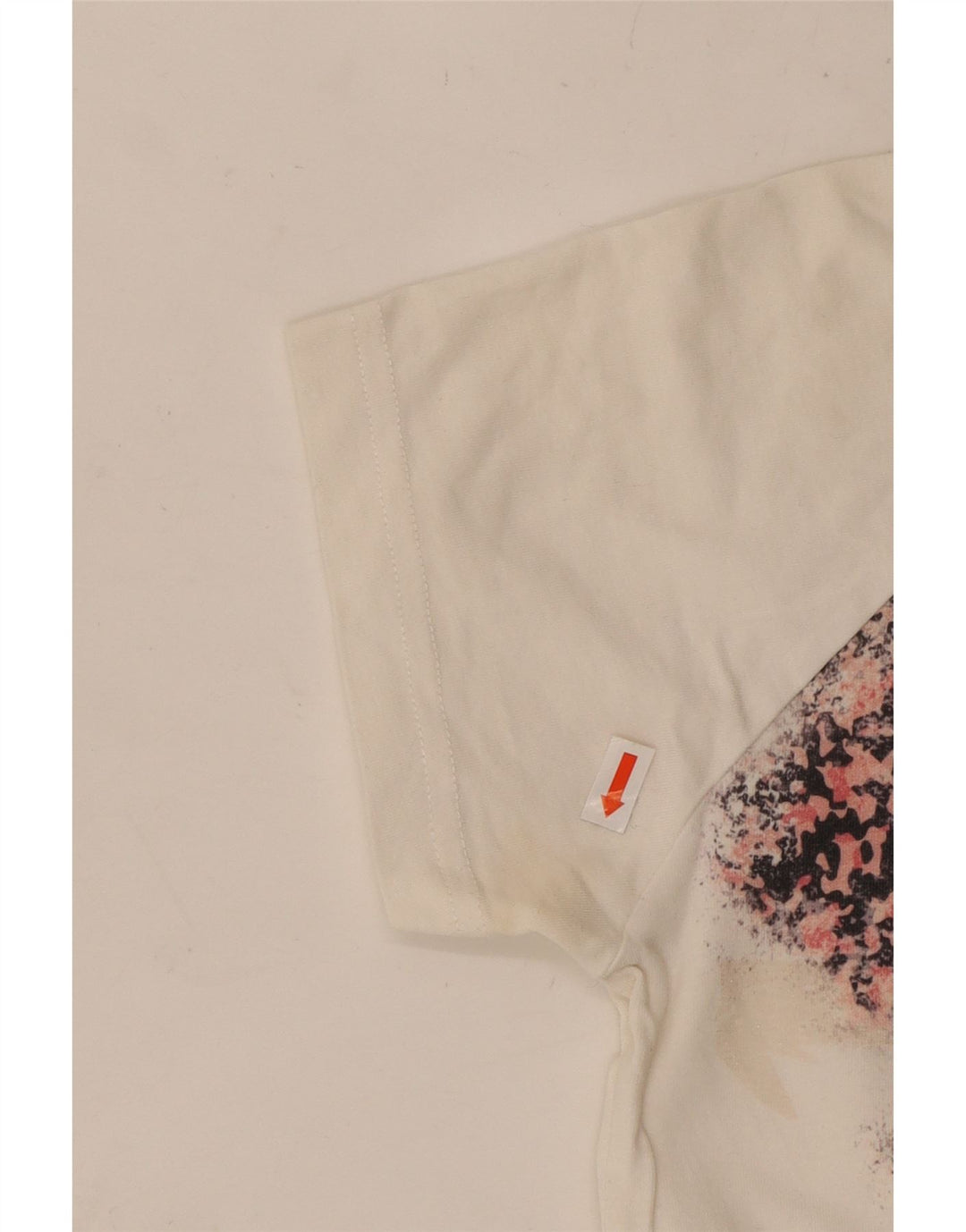 ADIDAS Ženska majica kratkih rukava s grafičkim motivima UK 10 Mali bijeli pamuk s printom životinja