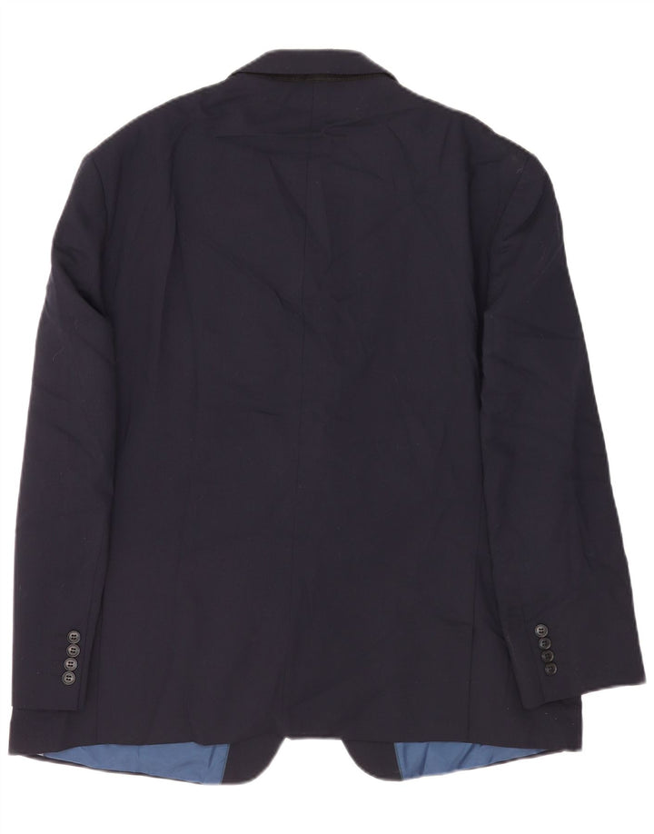 Marks & Spencer muška jakna sa 2 gumba UK 46 3XL tamnoplava vuna