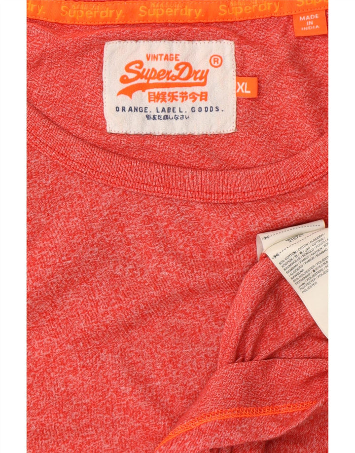 Superdry muški prsluk XL od crvenog flekastog pamuka