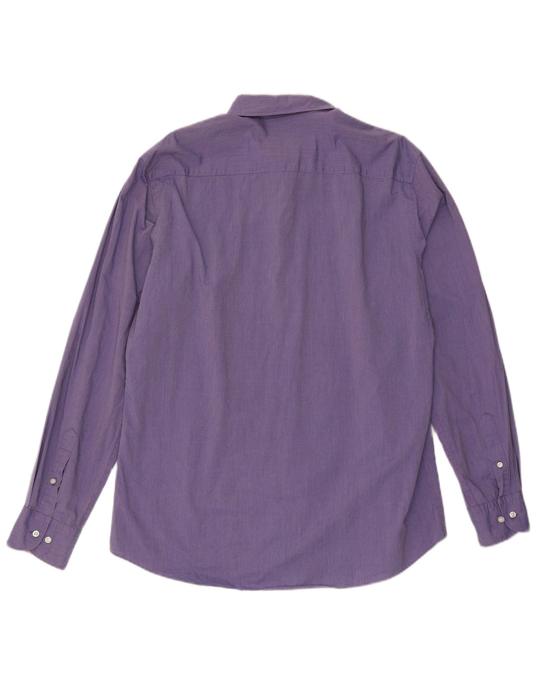 Massimo Dutti muška uska košulja XL ljubičasta gingham