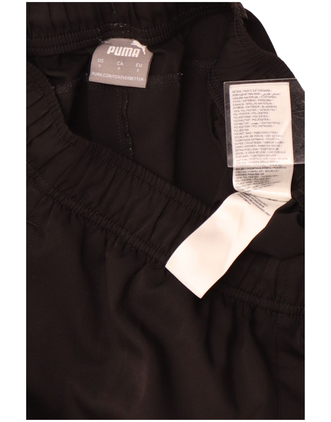 PUMA Male sportske kratke hlače od crnog poliestera