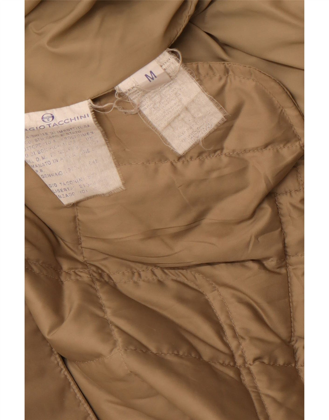 SERGIO TACCHINI Muška podstavljena jakna UK 38 Srednje bež