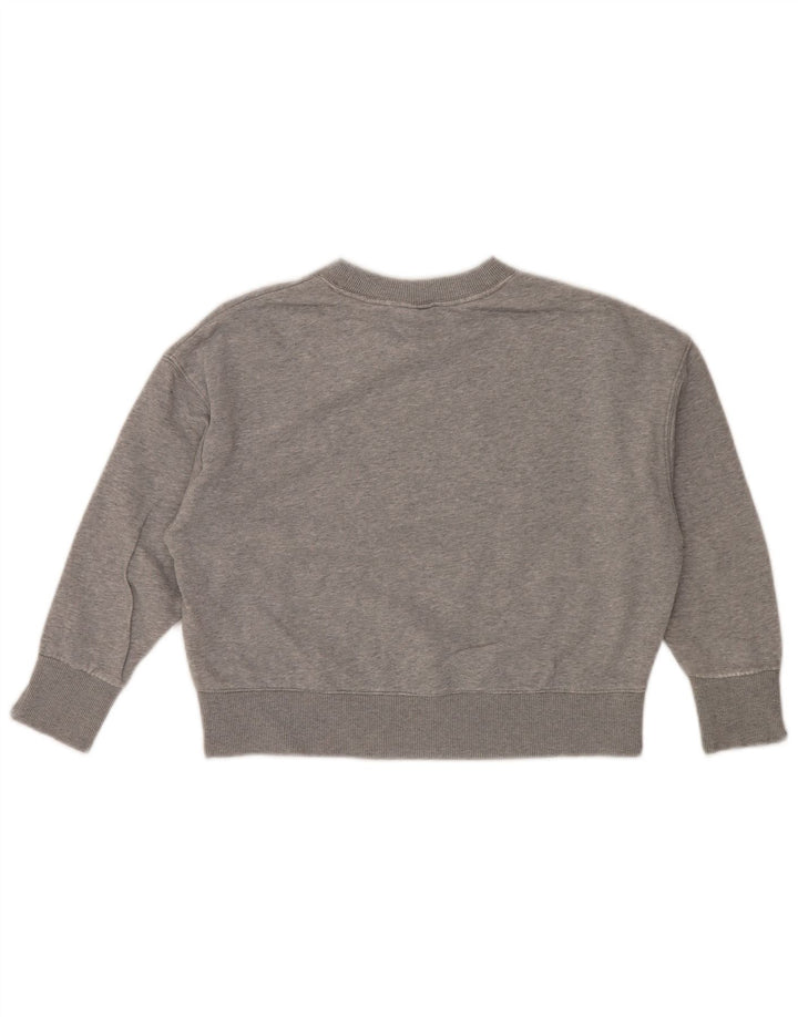 NIKE Ženska velika majica s kratkim rukavima s šišmišom UK 6 XS siva