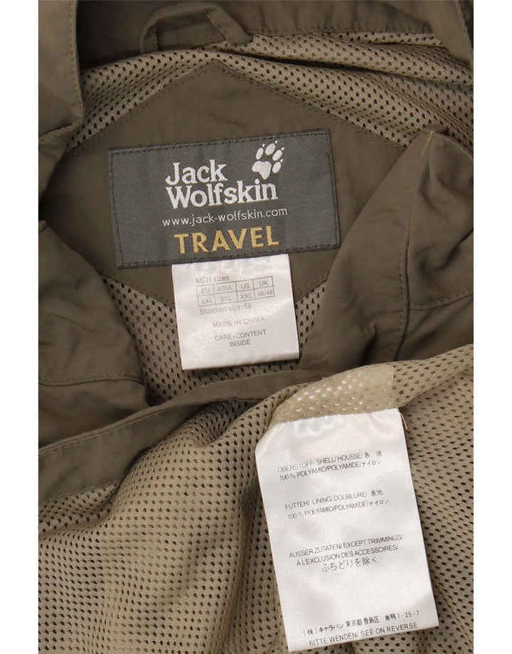 JACK WOLFSKIN Muška gornja jakna od trenirke bez rukava UK 46/48 2XL siva