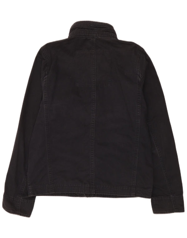 Hollister muška pomoćna jakna UK 42 XL crni pamuk