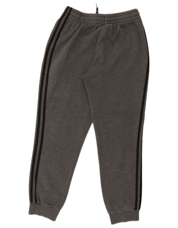 Adidas Mens Tracksuit Trousers Joggers Medium Grey Cotton