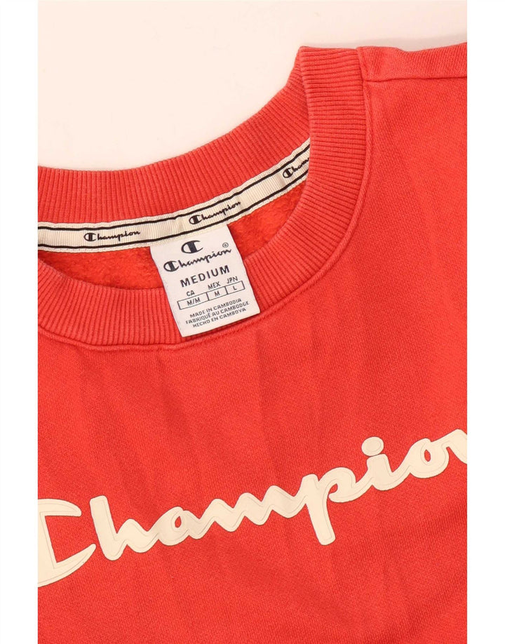 Champion ženski džemper s grafičkim motivima UK 14 srednje crvene boje