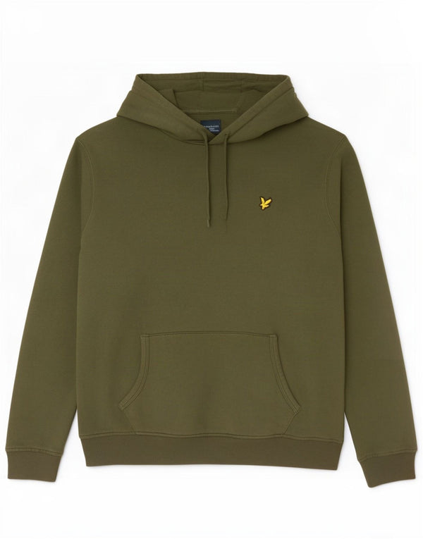 Lyle & Scott muška majica s kapuljačom XL kaki pamuk