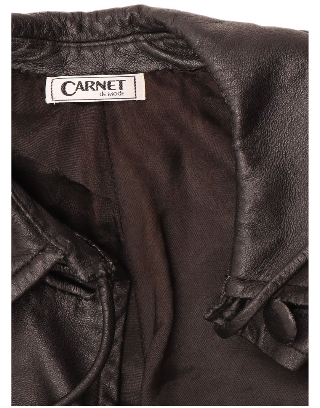 Carnet ženski kožni kaput UK 18 XL crni