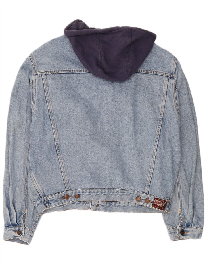 DURANGO muška traper jakna s kapuljačom UK 40 Large Blue Colourblock Cotton