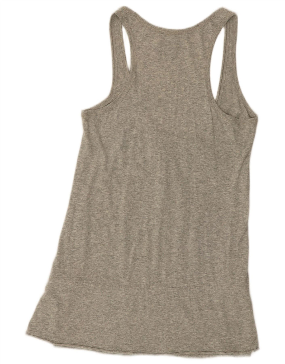 POLO RALPH LAUREN Ženski grafički prsluk UK 14 Veliki sivi pamuk