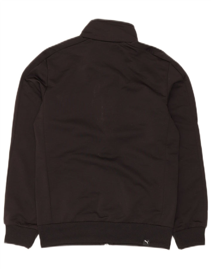 PUMA Boys Graphic Trenirka Gornja jakna 9-10 godina srednje crna poliester