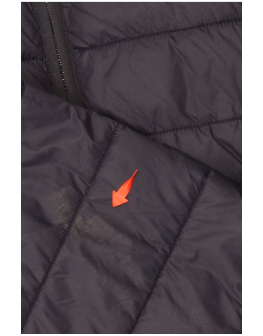 CREW ODJEĆA Ženska podstavljena jakna UK 16 Veliki tamnoplavi najlon