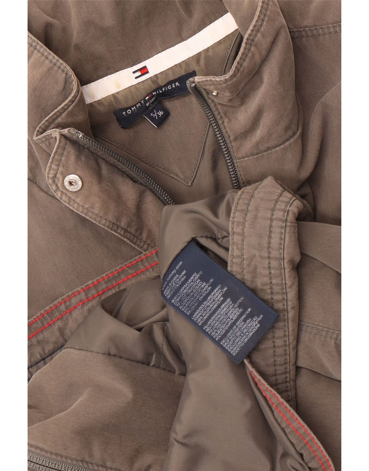Tommy Hilfiger ženska bomber jakna UK 10 mali sivi poliester