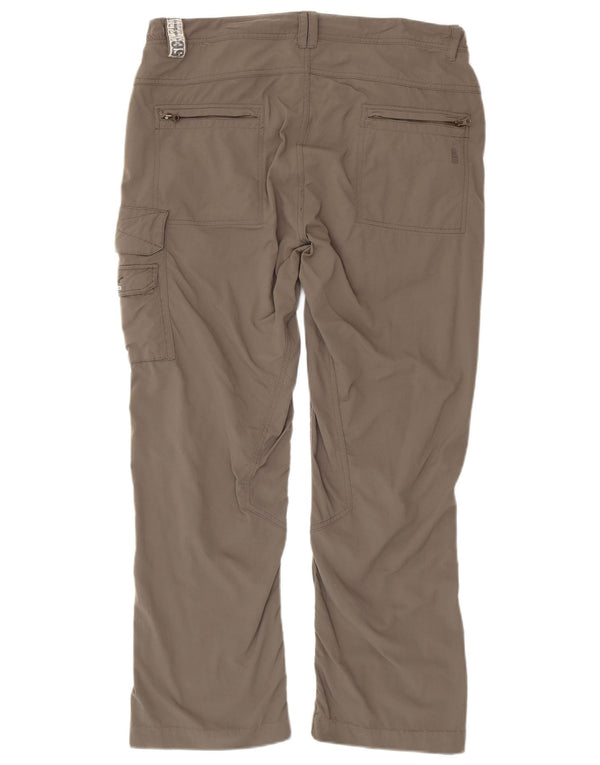 SALEWA muške ravne kargo hlače EU 54 2XL W42 L29 sive