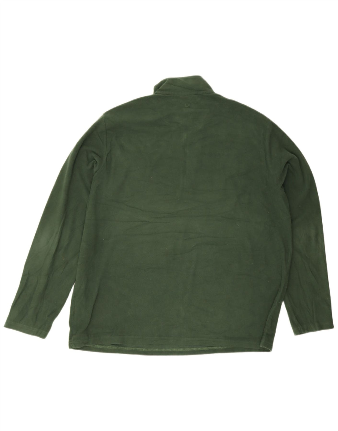 Mountain Warehouse muški džemper od flisa s patentnim izrezom 2XL zeleni poliester