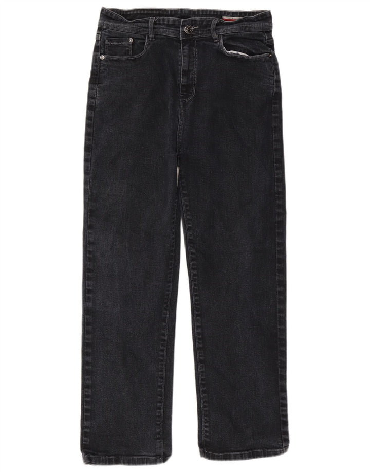 Tommy Hilfiger muške ravne traperice W32 L27 crne