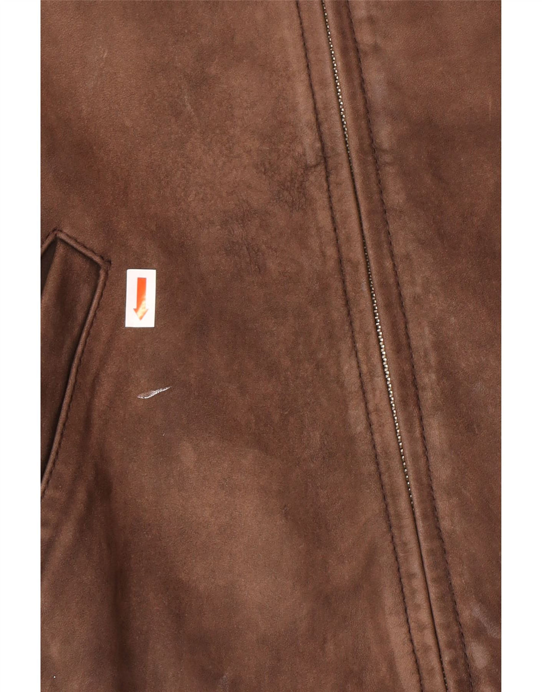 Vintage muška kožna jakna UK 42 XL smeđa koža