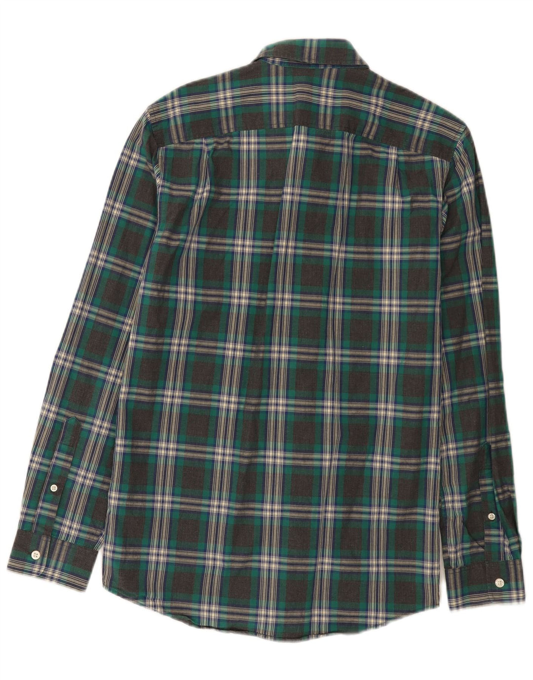 Jack Wills muška košulja mala siva karirana pamuk