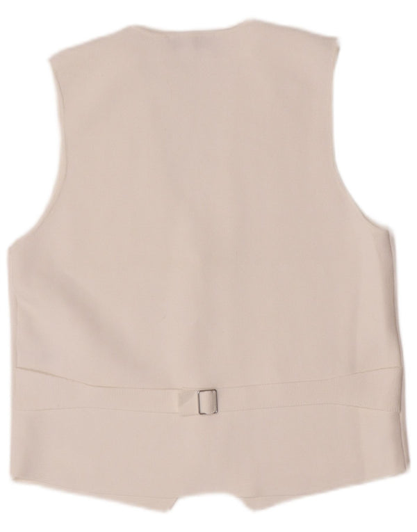 Zara ženski prsluk UK 18 XL bijela viskoza