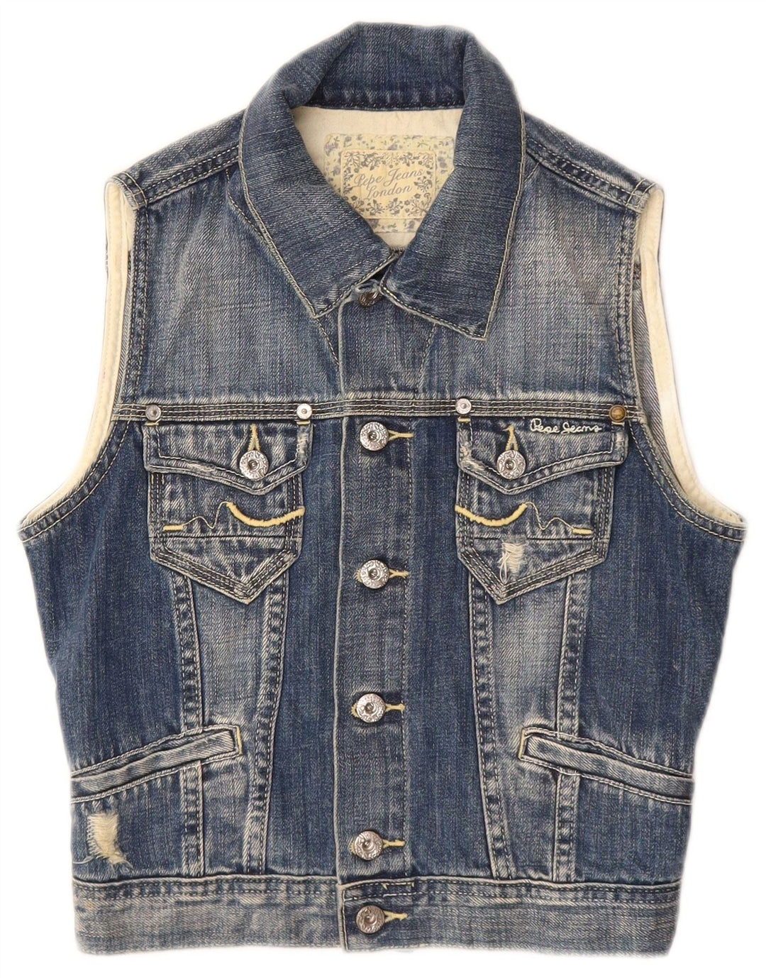PEPE Jeans Dječačke jakne od starog trapera, 7-8 godina, srednje plavi pamuk