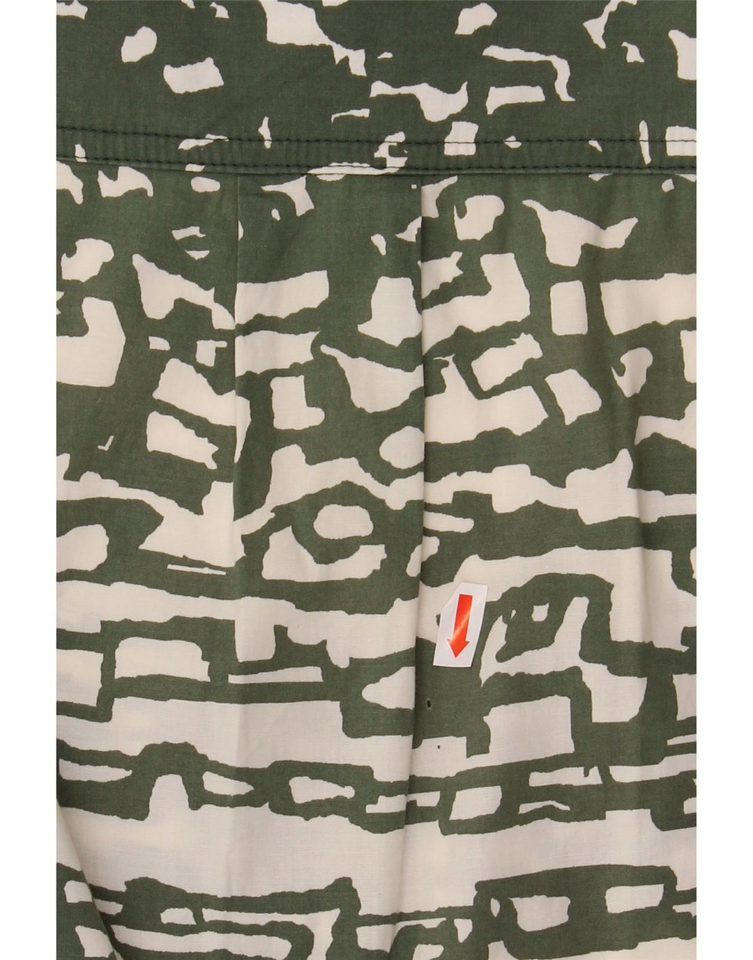 MARELLA ženska košulja bez rukava UK 12 srednje zelene geometrijske boje