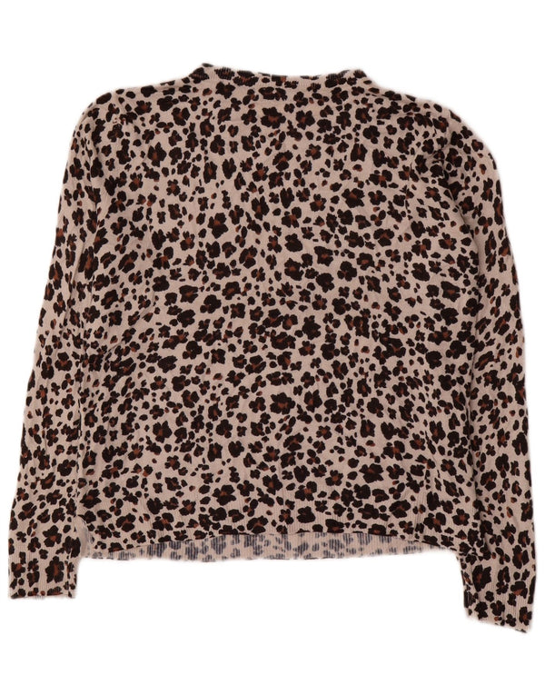 Marks & Spencer ženski džemper s okruglim izrezom UK 14 Srednje smeđa