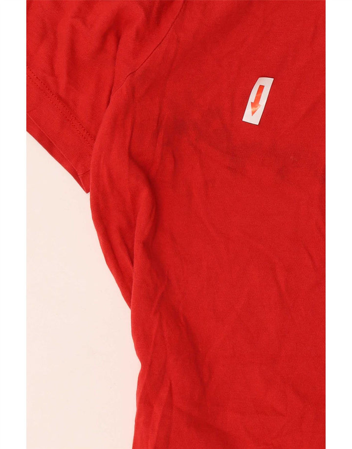Jack & Jones muška majica kratkih rukava srednje veličine, crveni pamuk