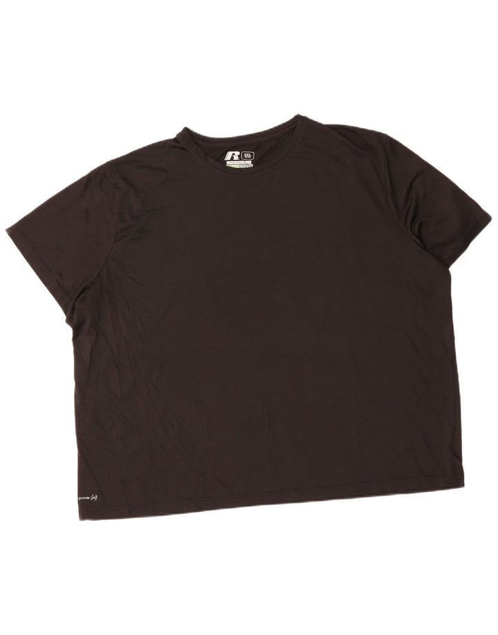 Russell atletska muška majica kratkih rukava 2XL crni poliester