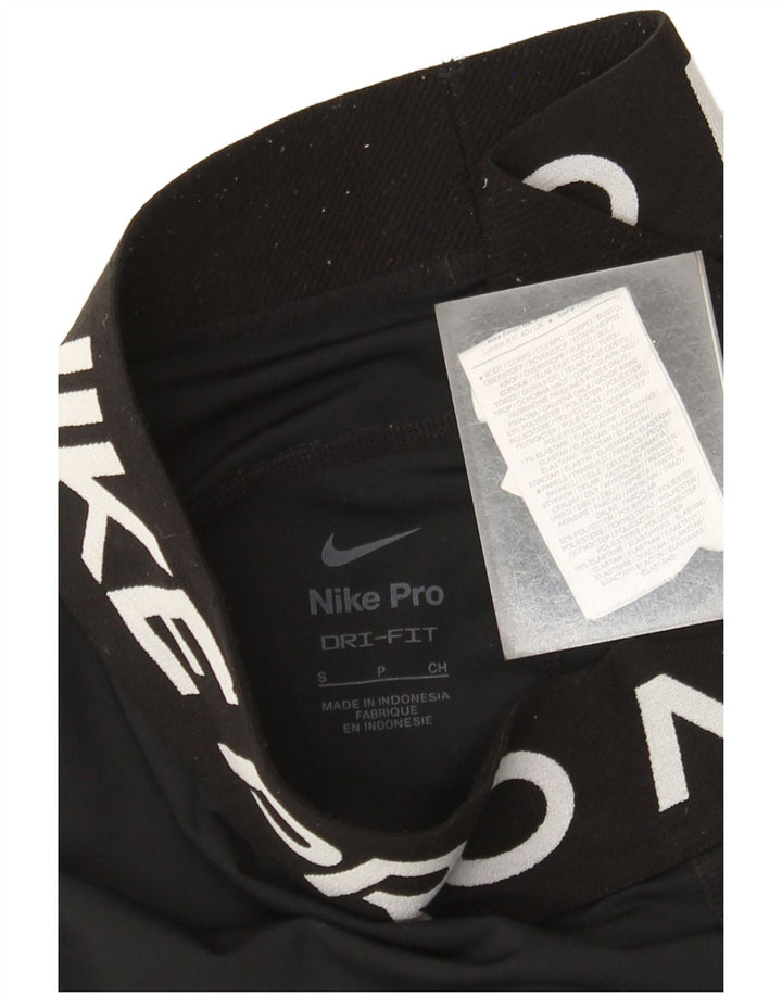 Nike Ženske Dri Fit Graphic Leggings UK 8 Male crne poliesterske