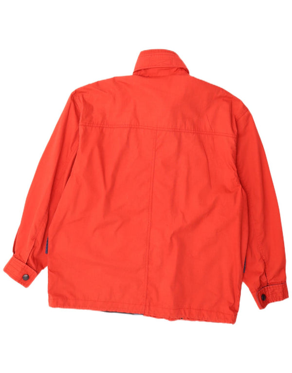 Vintage muška pomoćna jakna UK 46 3XL crveni poliester