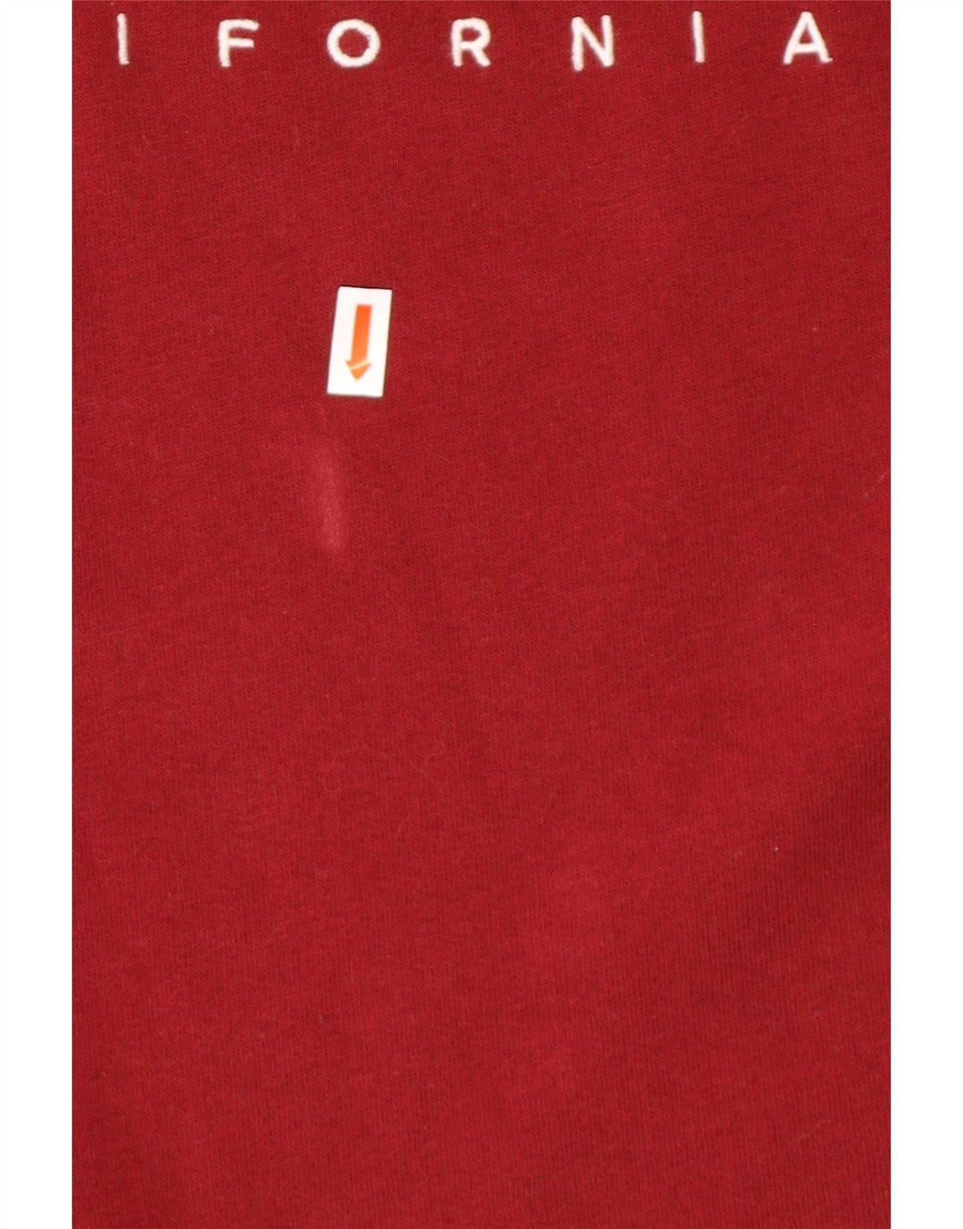 HOLLISTER Muška trenirka s grafičkim motivima, veliki, tamnocrveni pamuk