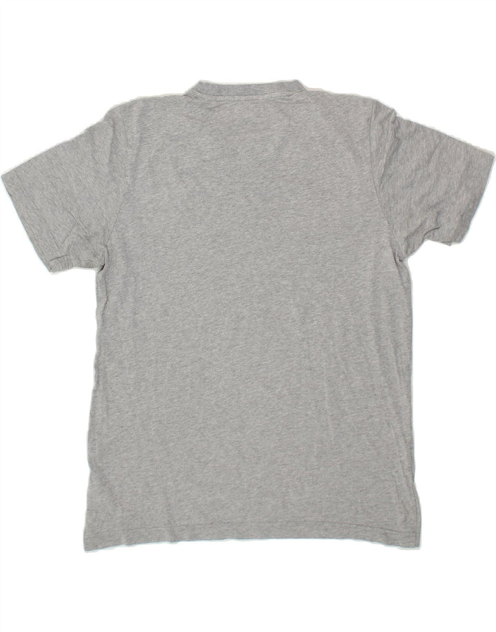 ADIDAS Mens T-Shirt Top Medium Grey Cotton Vintage Adidas and Second-Hand Adidas from Messina Hembry 