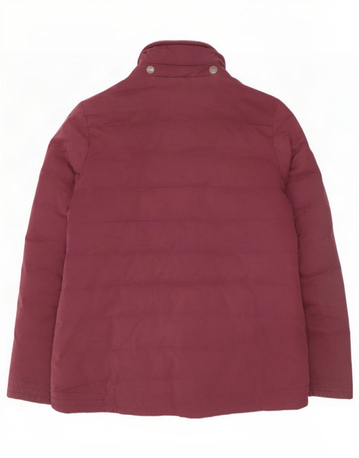 Fat Face Ženska podstavljena jakna UK 12 Medium Burgundy Polyester
